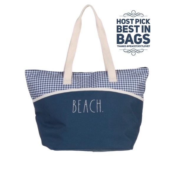 Rae Dunn Handbags - 🎉 HP 🎉 🆕 Rae Dunn BEACH Insulated Tote